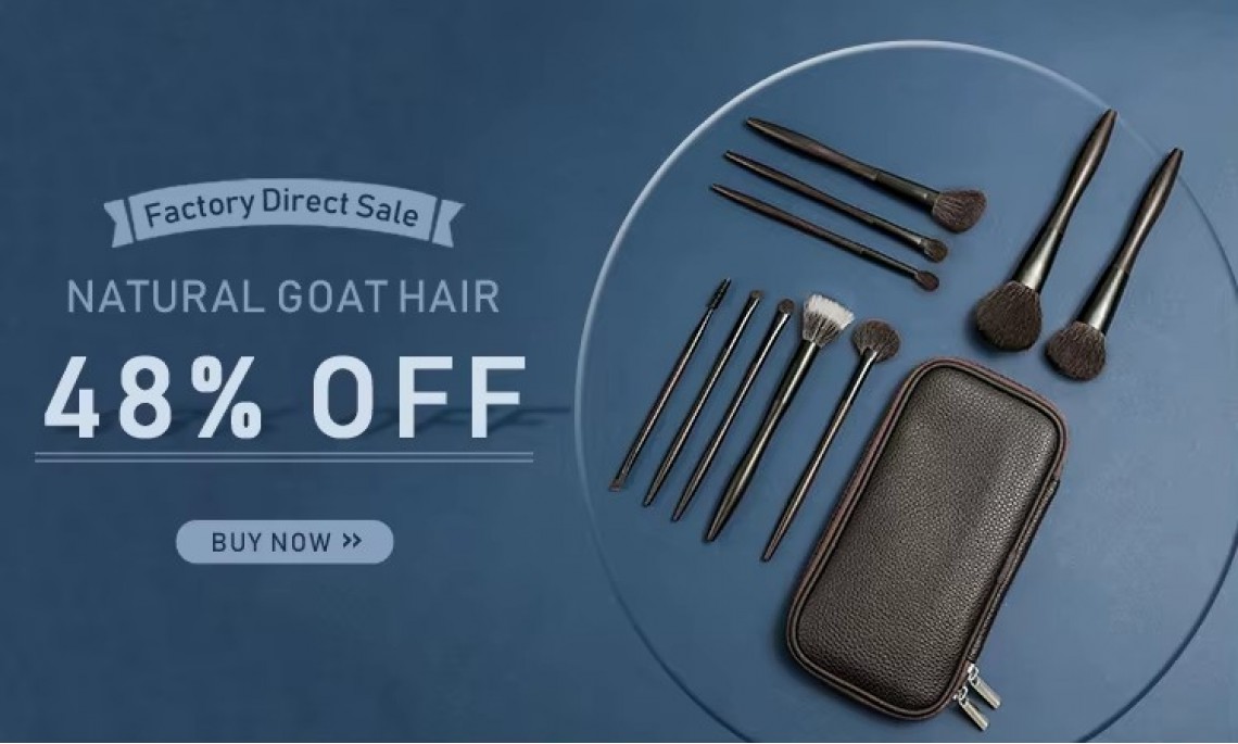 factory direct sale natural goat hair